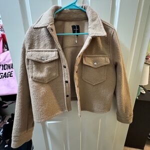 Love Tree Tan womens Jacket